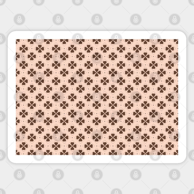 Royal Clover - Burnished Sticker by LozMac